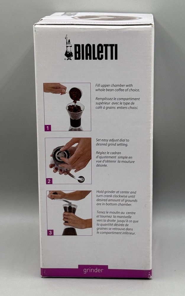 Bialetti Manual Adjustable Coffee Grinder
