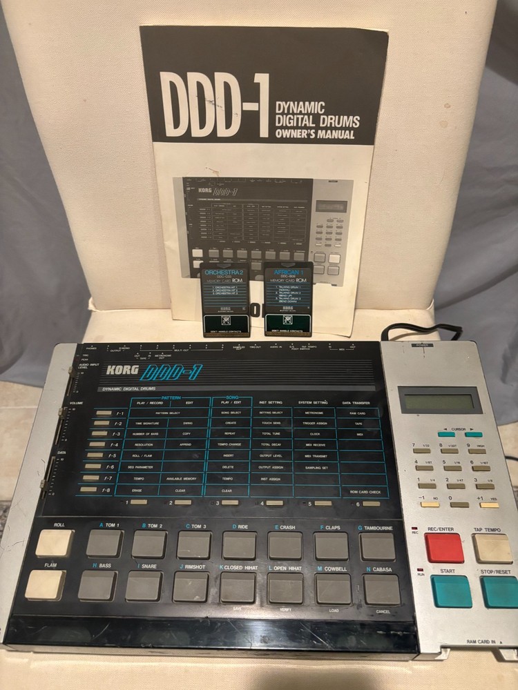 Vintage KORG DDD-1 Dynamic Digital Drum Machine