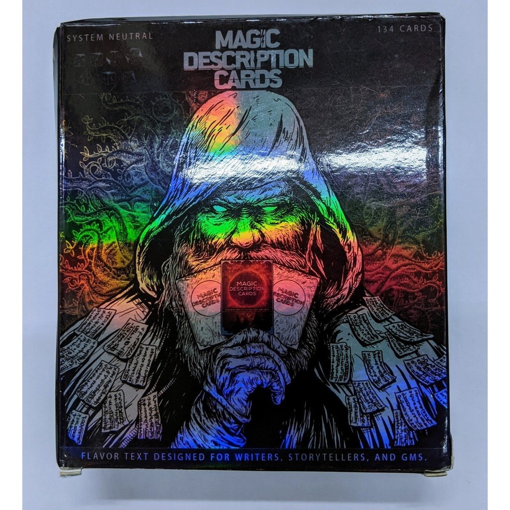 Magic Description Cards for Gaming System Neutral