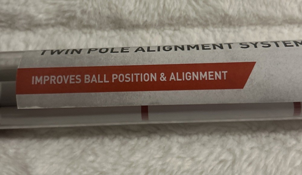 Maxfli GOLF Twin Pole Alignment System Training Aid instruction MX236 🔥NEW🔥