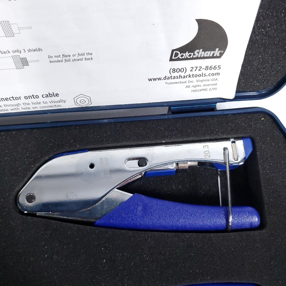 DataShark Satellite, TV & Cable Modem Tool Kit 70019