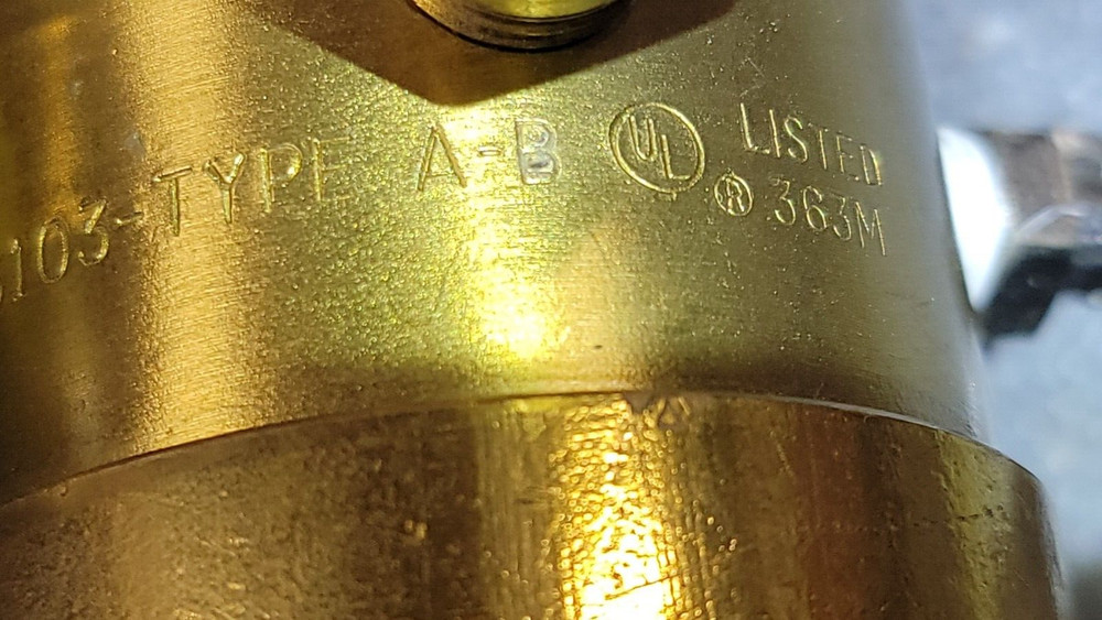 Modern Engineering NITROGEN Compressed Gas Regulator 63103 TypeA-B NOS FREE SHIP