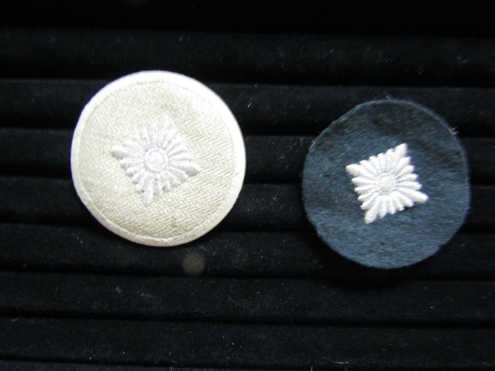 WWII German Rank PIP Patches