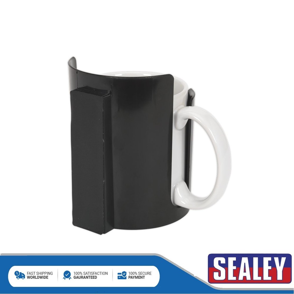 Sealey Magnetic Cup/Can Holder Black APCHB