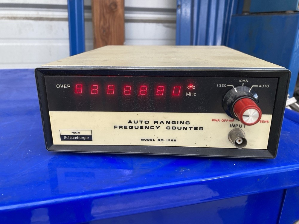 Vintage HealthKit SM-128B Frequency Counter Powers On (Untested)