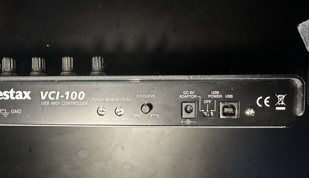 Vestax VCI-100 SE DJ TechTools USB MIDI Controller w/ Box