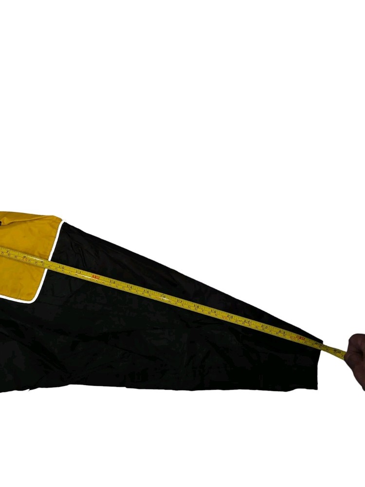 Nelson Rigg Prostorm Lined Yellow Black Rain Jacket Medium