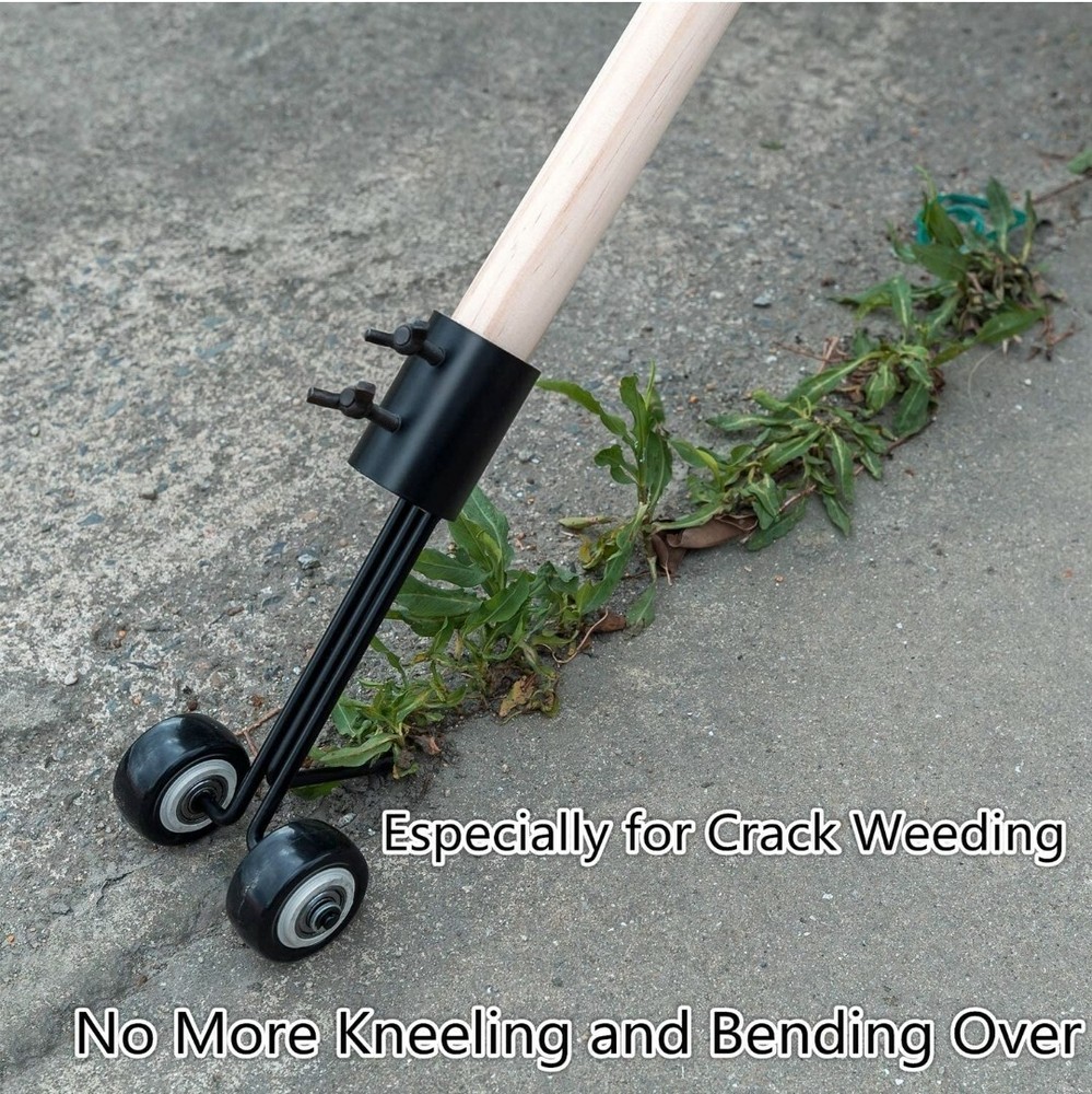 EtekStorm Weed Puller Stand Up Weeder Strong Metal Frame
