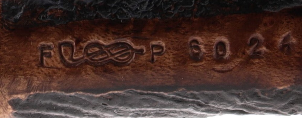 Pipe Franz Pipe dark sandblasted shape apple