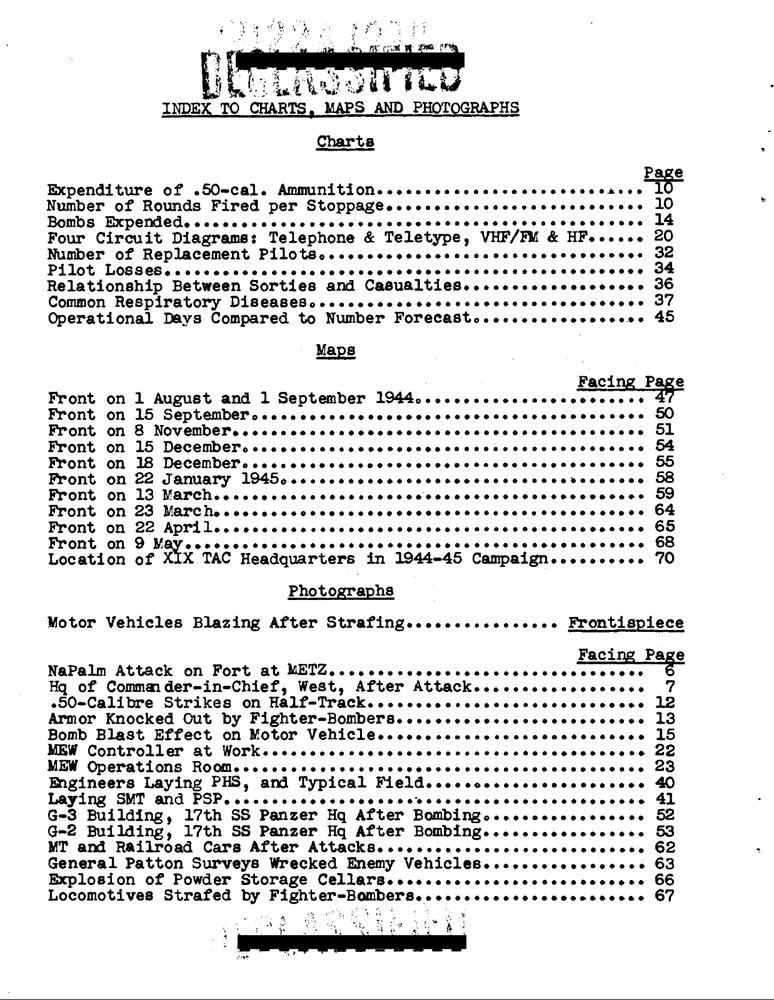 108 Page XIX Tactical Air Command Operations 9th AAF Europe Third Army Data CD