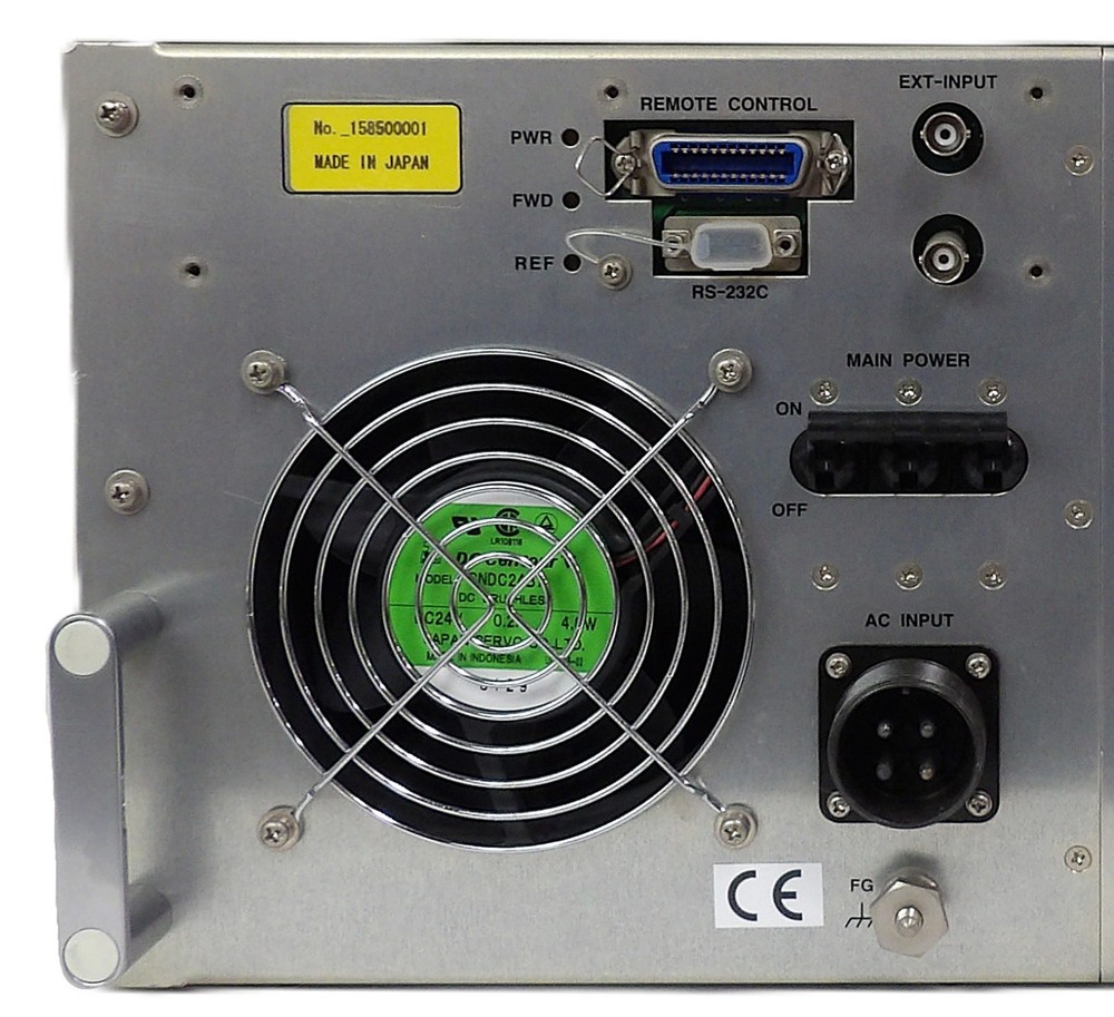 ADTEC Plasma Technology AX-3000III 3000W RF Plasma Generator Untested Surplus