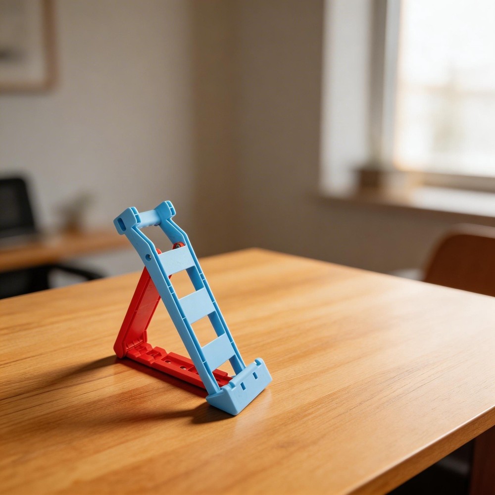 Tile Holder Bracket Blue ABS Adjustable Multi Angle Support for Chamfering