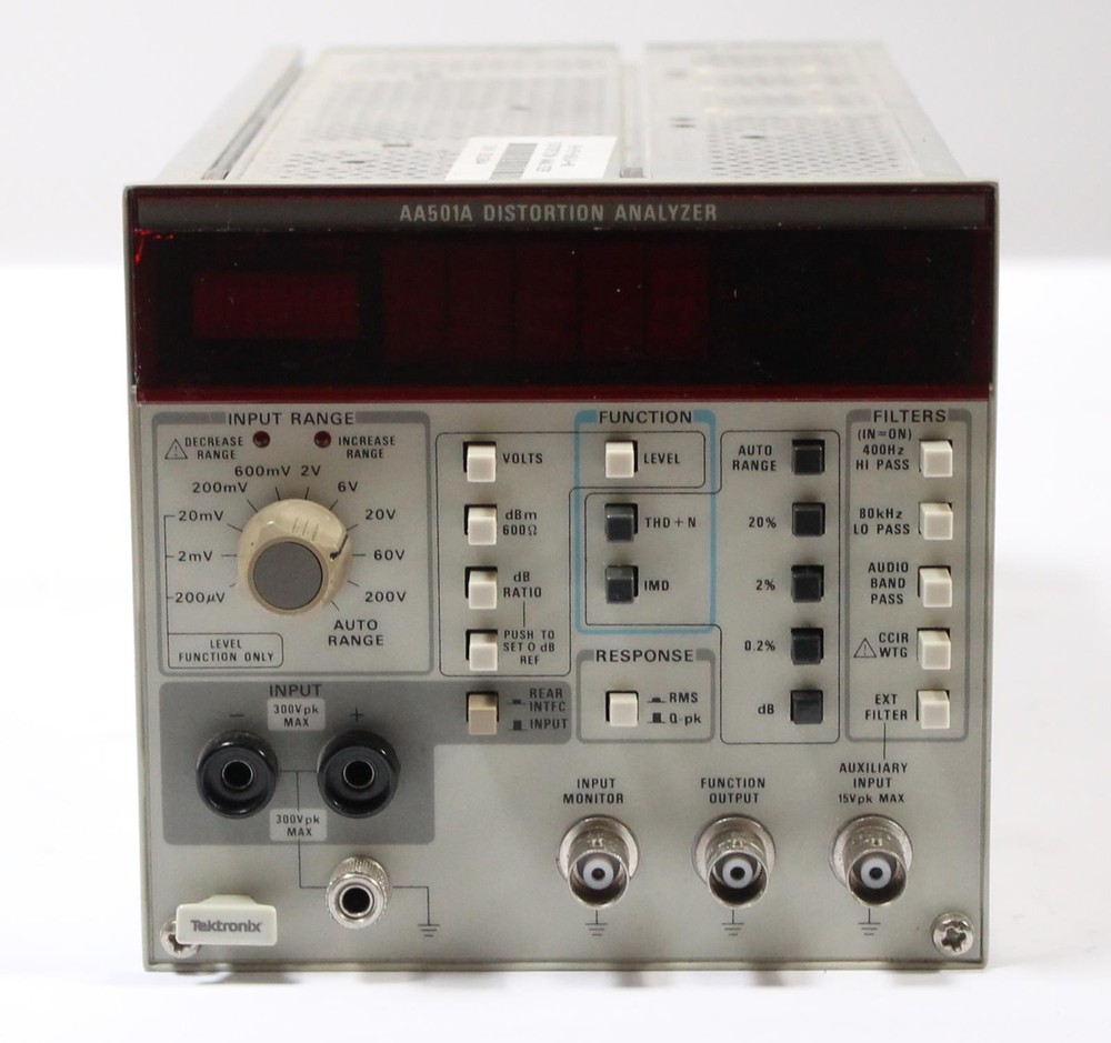 Tektronix AA501A Distortion Analyzer Plug in