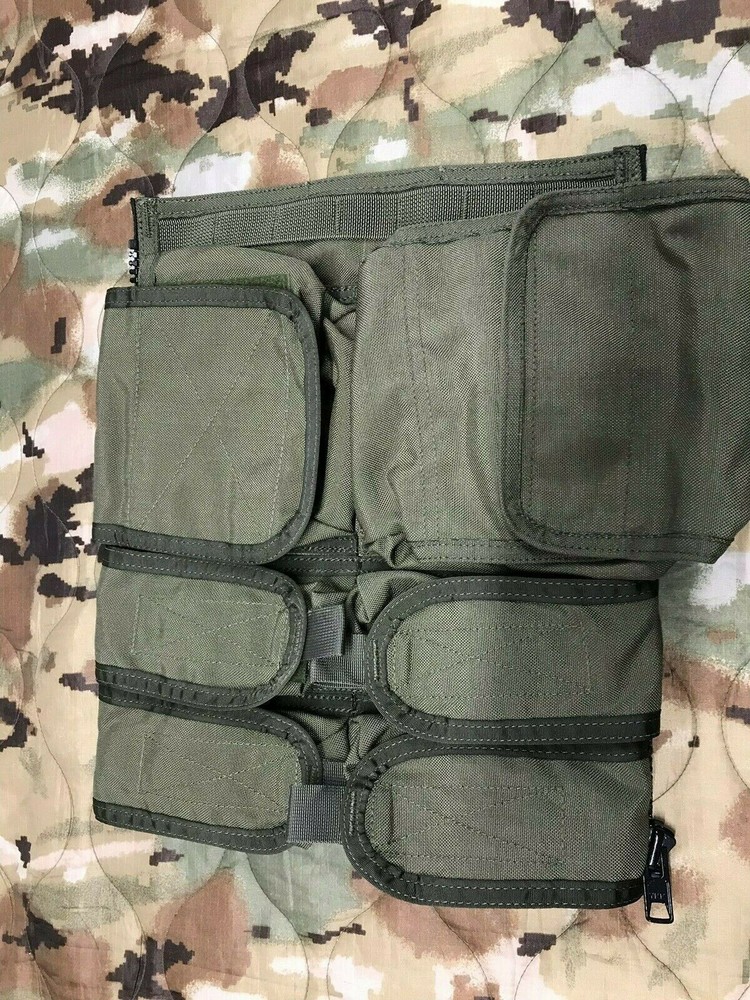 Paraclete Pre-MSA Smoke Green Zip In Panel NOS Sterile