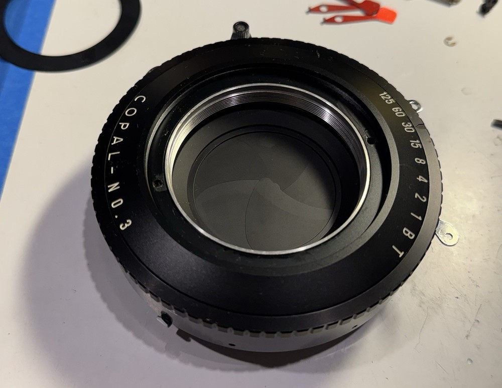 Copal 3 Shutter Repair/Refurbish