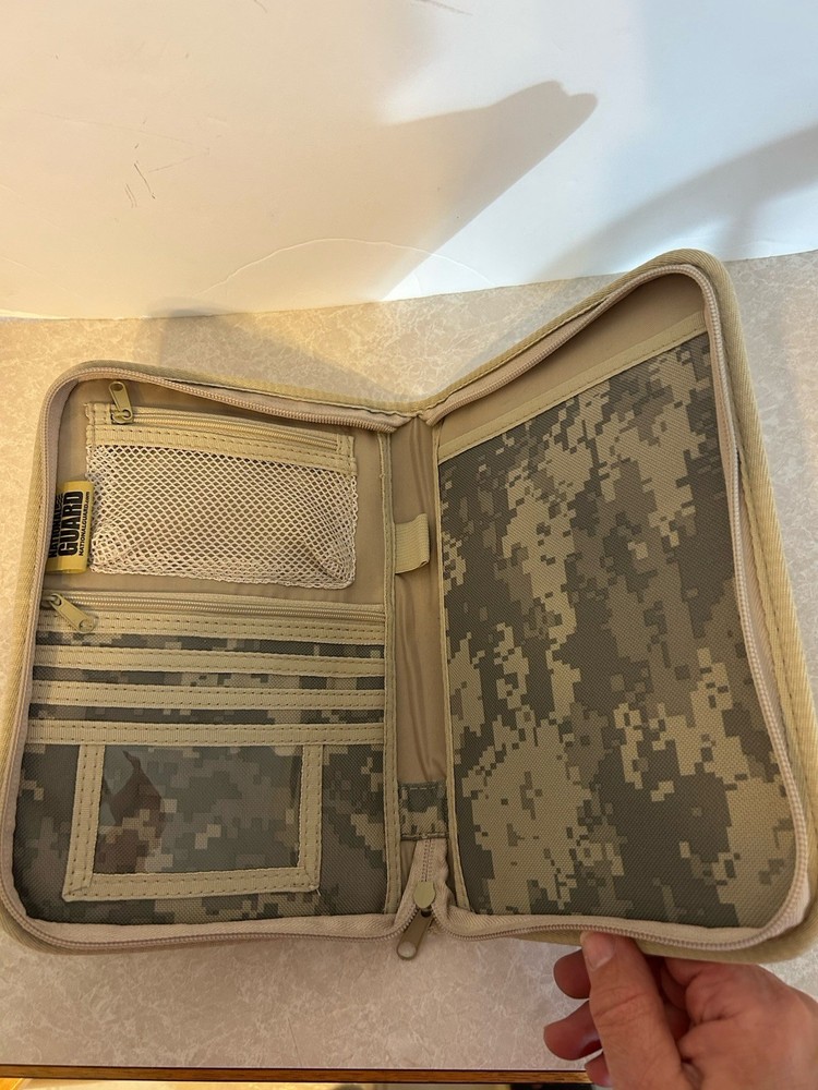 National Guard Digital Camo Folder/Binder/Organizer