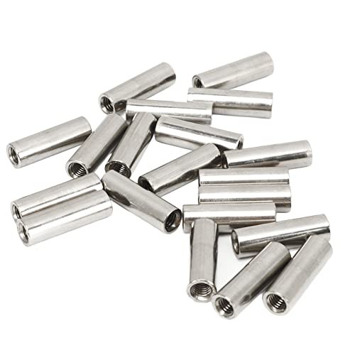 M5 Round Connector Nuts Round Coupling Nut Coupling Joint Nut M5 X 0.8 25mm