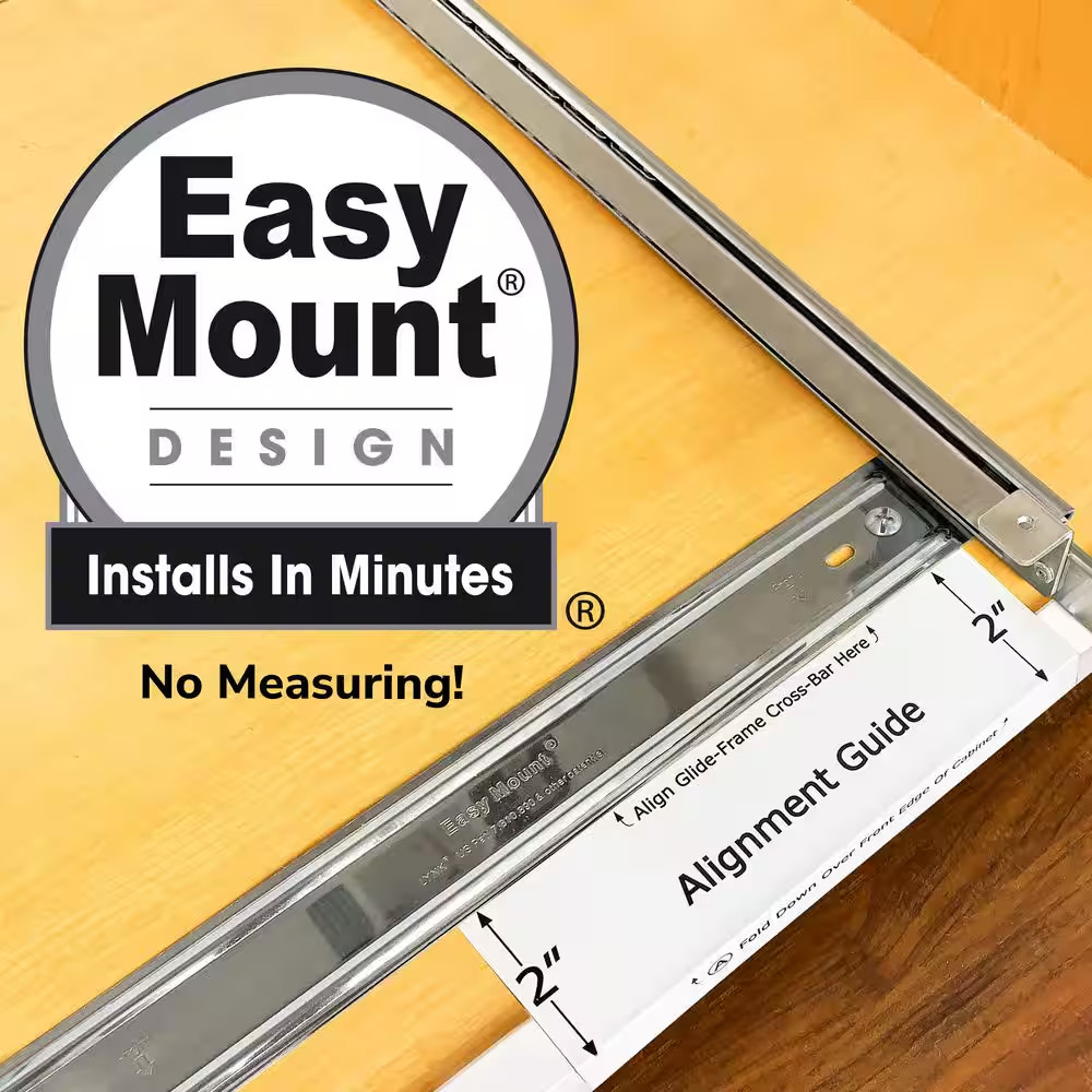 Pull Out Cutting Board, Cookie Sheet, Baking Pan Organizer, Lifetime Ltd. Warran