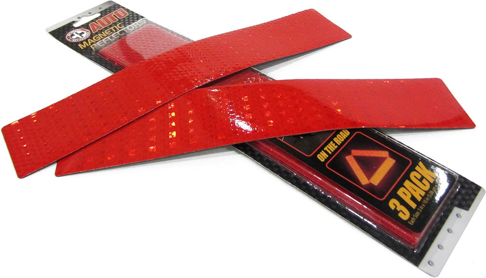 Magnetic Reflector Set (3-Pack) - Easy Install on Any Metal Surface