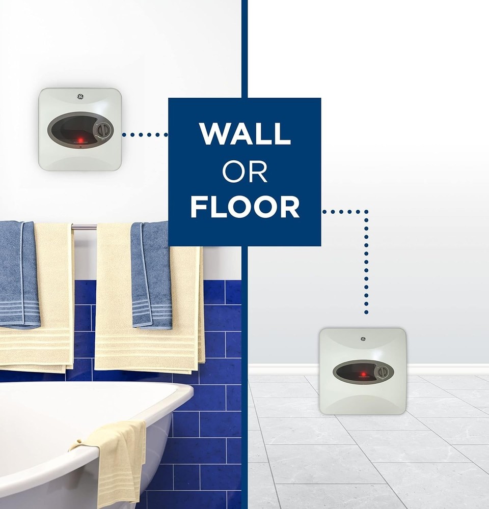 Ge 2.5 Gallon Mini Tank Water Heater 120V Under Sink Instant Hot Compact