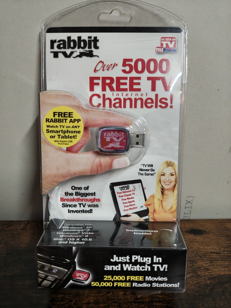 Rabbit TV Unopened NIP 2012 See Description