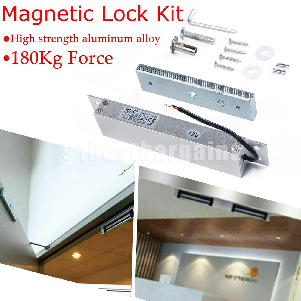 Electromagnetic Lock Flush Mount 350lbs 180kg Holding Force Embedded US SHIP