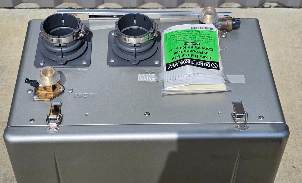 Noritz EZ98DV 199,000 BTU Indoor/Outdoor Residential Tankless Water Heater NG