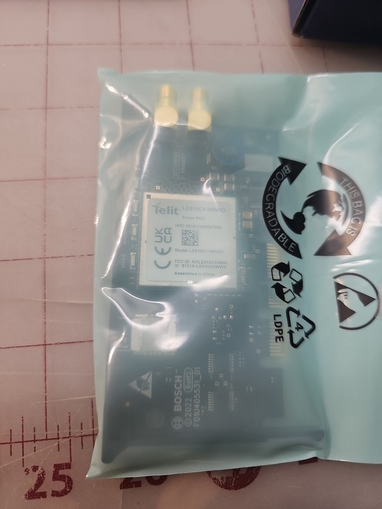 Bosch B450 Conettix Plug-In Cellular Communicator Interface. Open Box, New