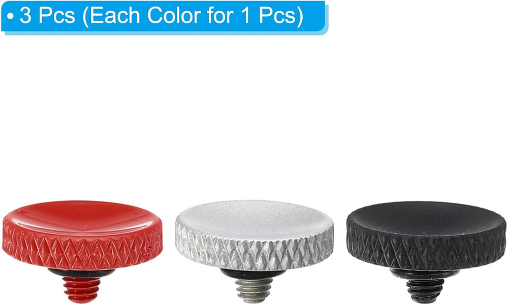 Camera Shutter Button, 3 Pack Soft Shutter Release Button Pure Copper Camera But