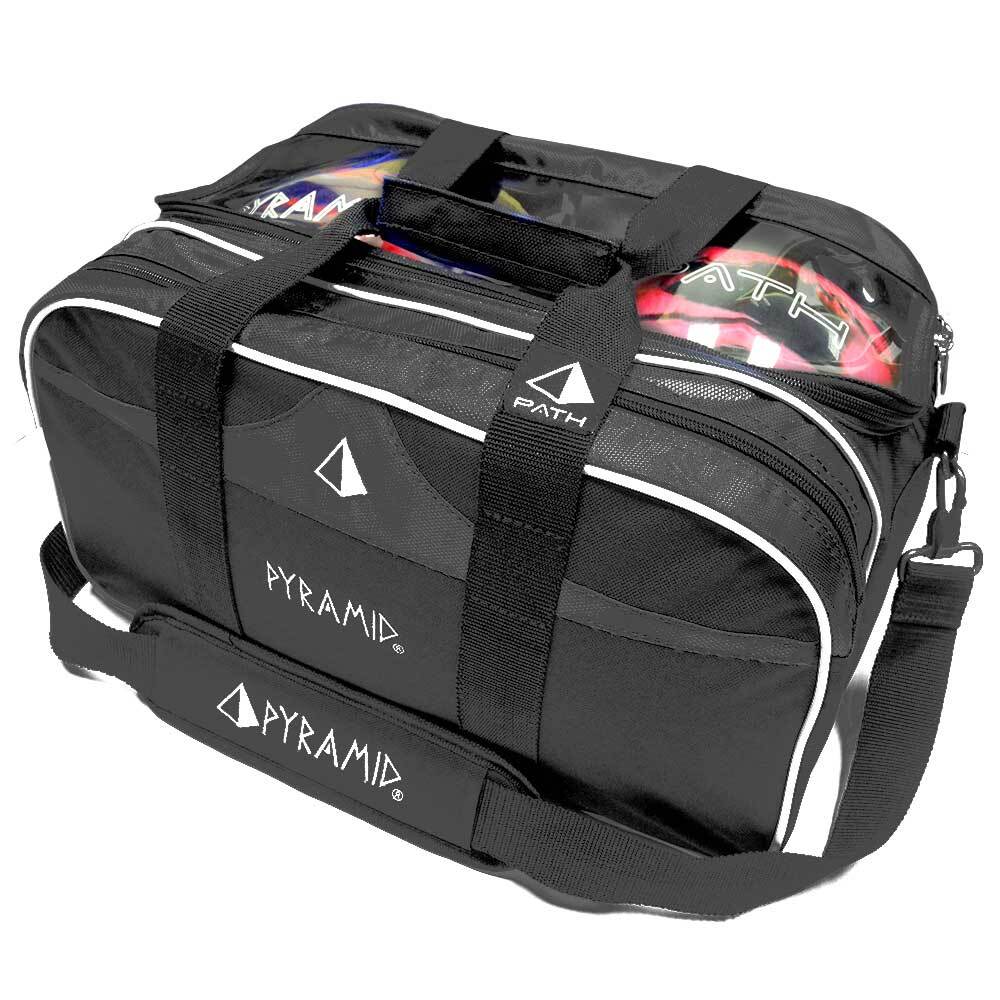 Pyramid Path Double Tote Plus Bowling Bag