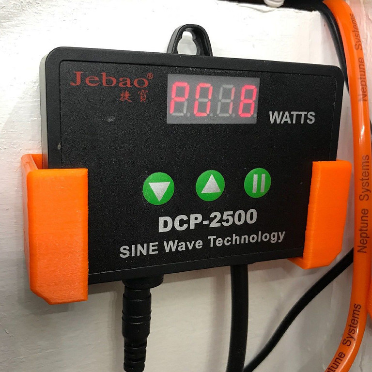 Jebao DCP-2500 Controller Cradle / Wall Mount - 3D Printed - Many Colors