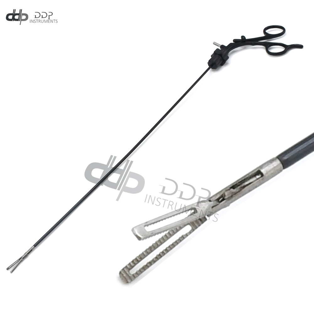 New Lap Grasper Forceps 20x5mm W/Serrated Surgical Instruments LP-059