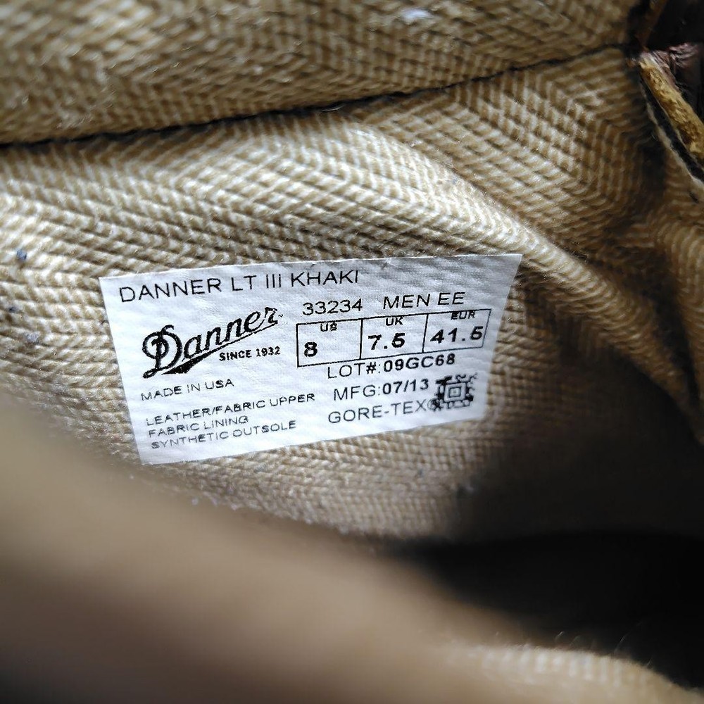 Danner light boots (no box)