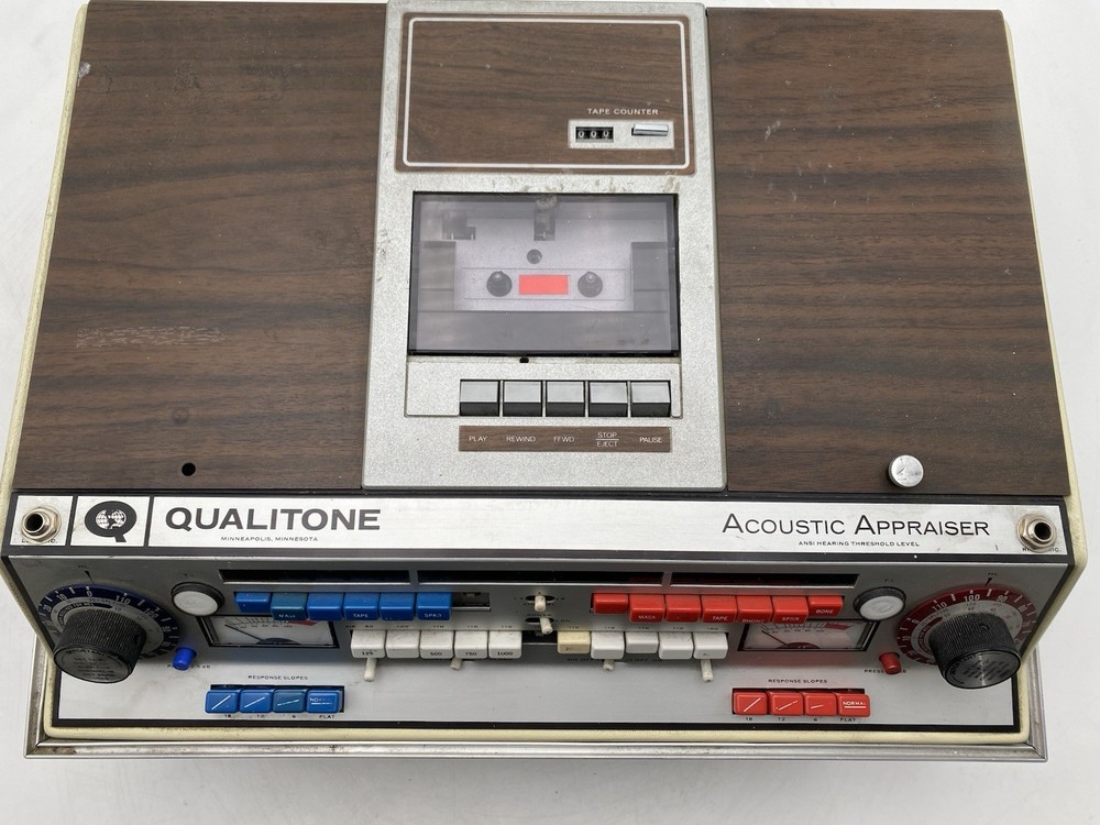 Qualitone Acoustic Appraiser Audiometer