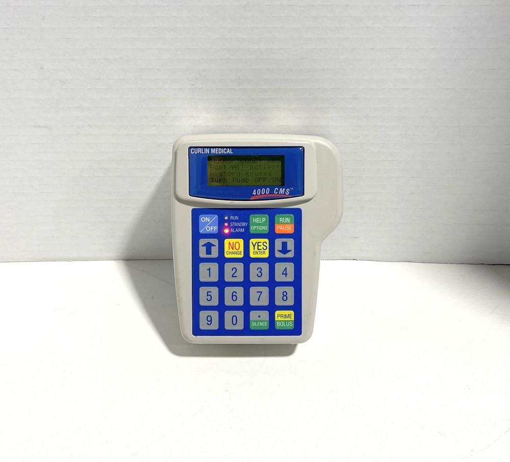 Curlin Medical 4000 CMS Ambulatory Infusion System Power Tested 303 Error Code