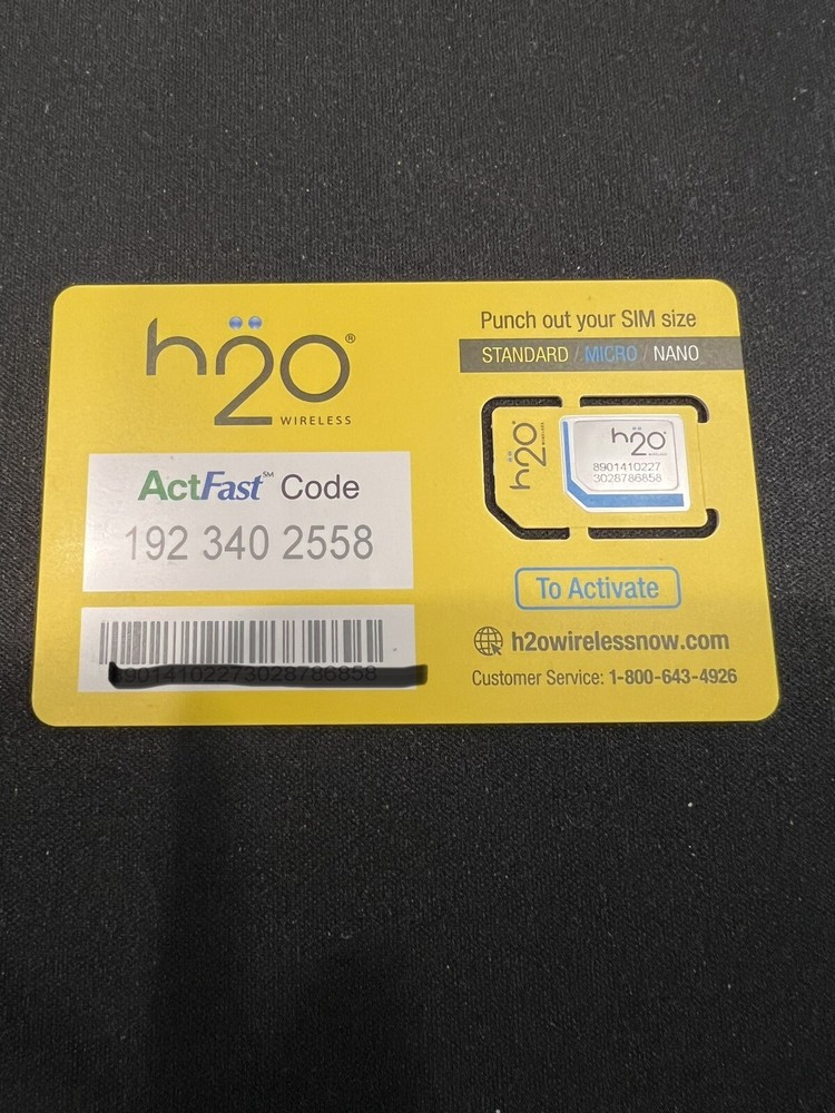 H20 Wireless $30 Plan