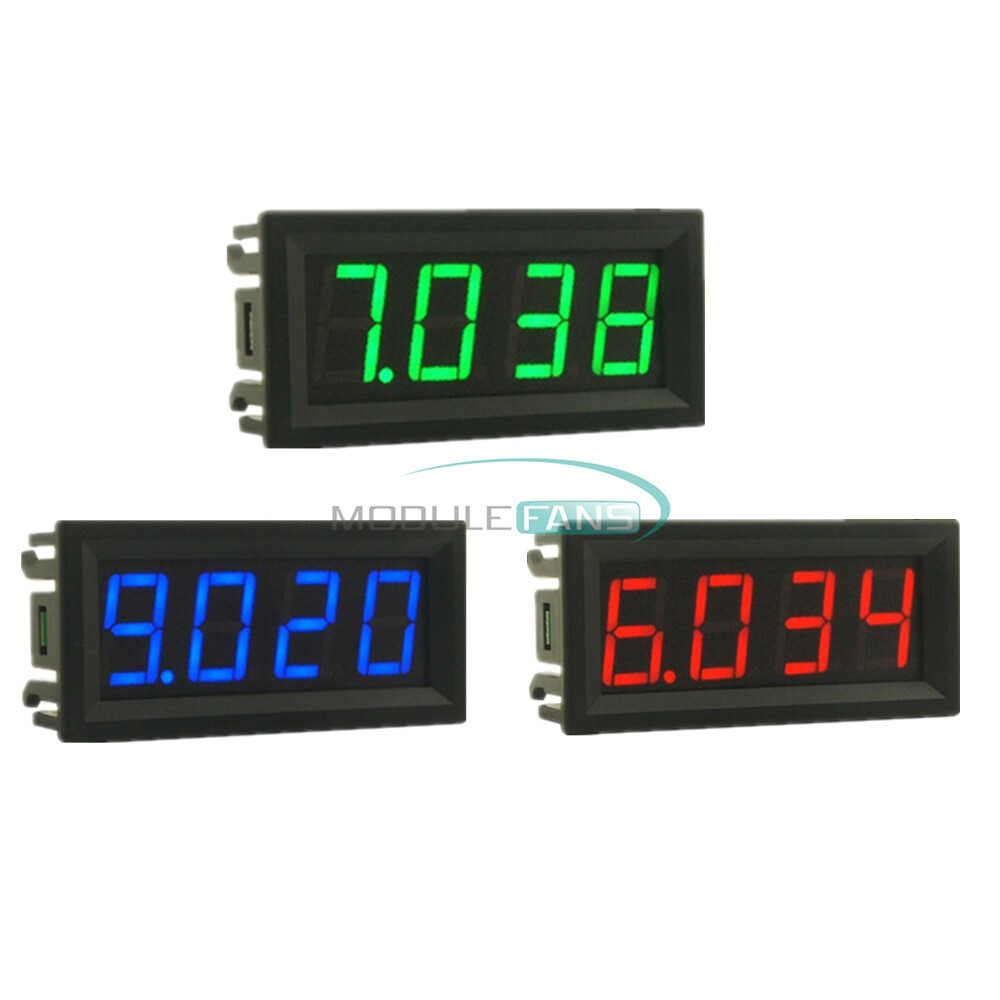 0.56"4-Bits LED 0-100V Mini Digital Voltmeter Voltage Meter Volt Panel Tester