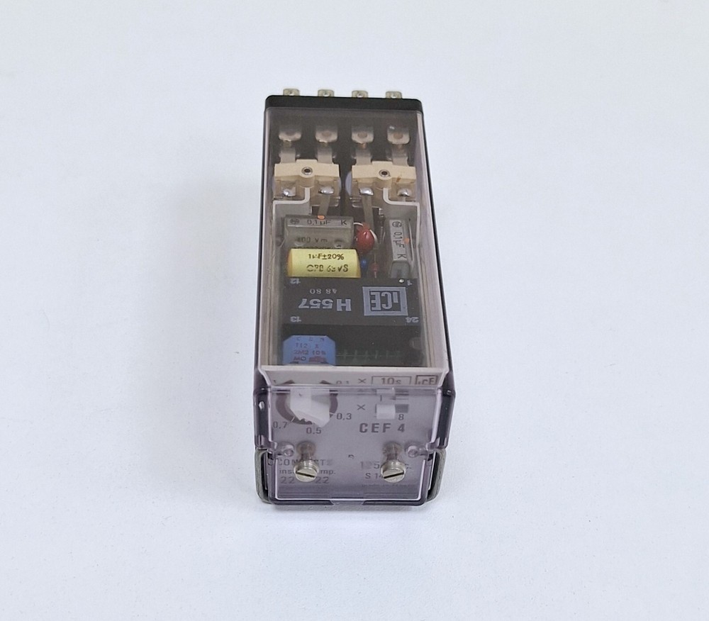 ICE CEF4 Adjustable Timer Relay 125V