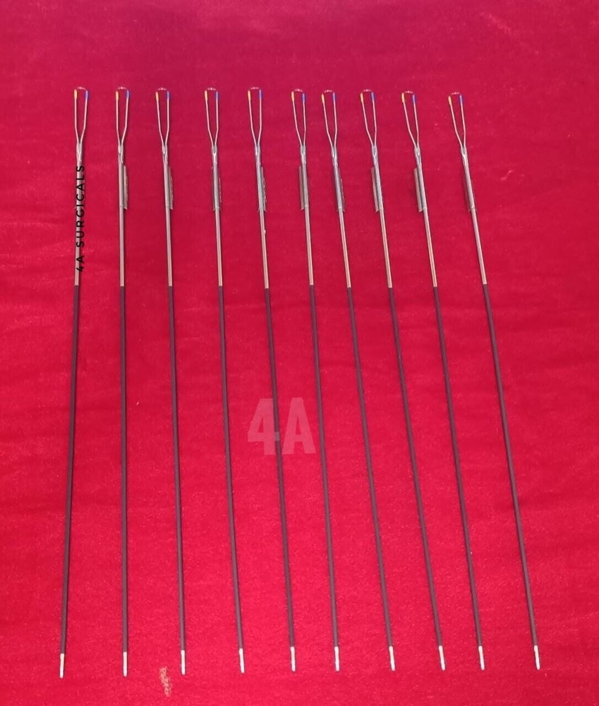 4A BIPOLAR CUTTING LOOP SINGLE STEM 10PCS + BIPOLAR TURP SINGLE STEM CABLE 1PC