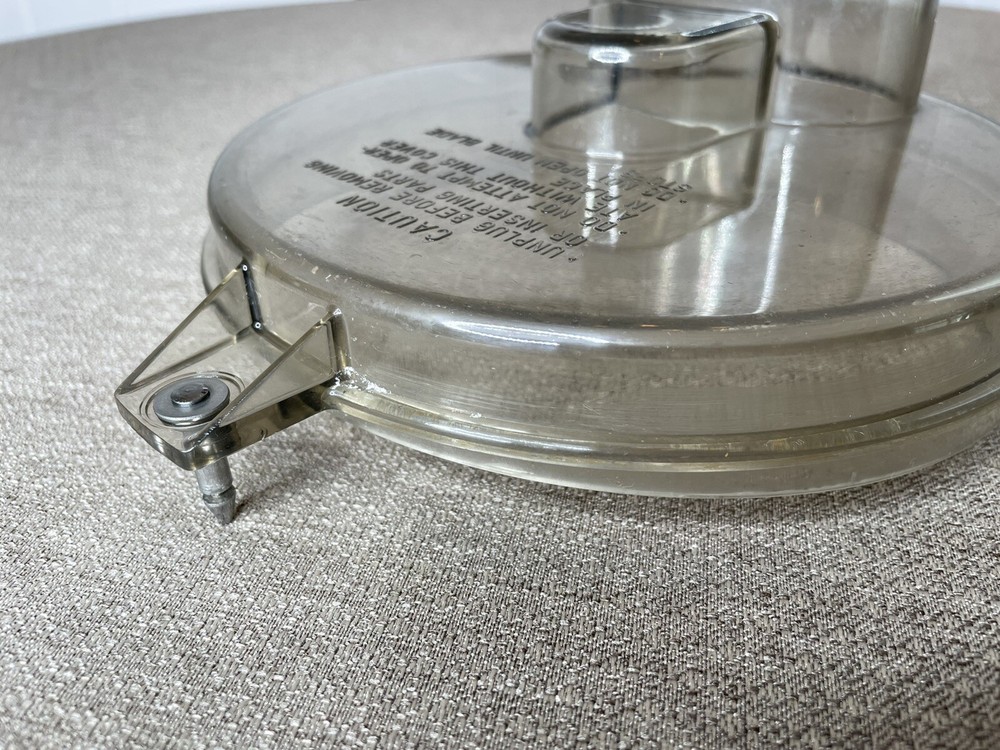 GE General Electric D5FP1 PUSHER & WORK BOWL LID Food Processor REPLACEMENT PART