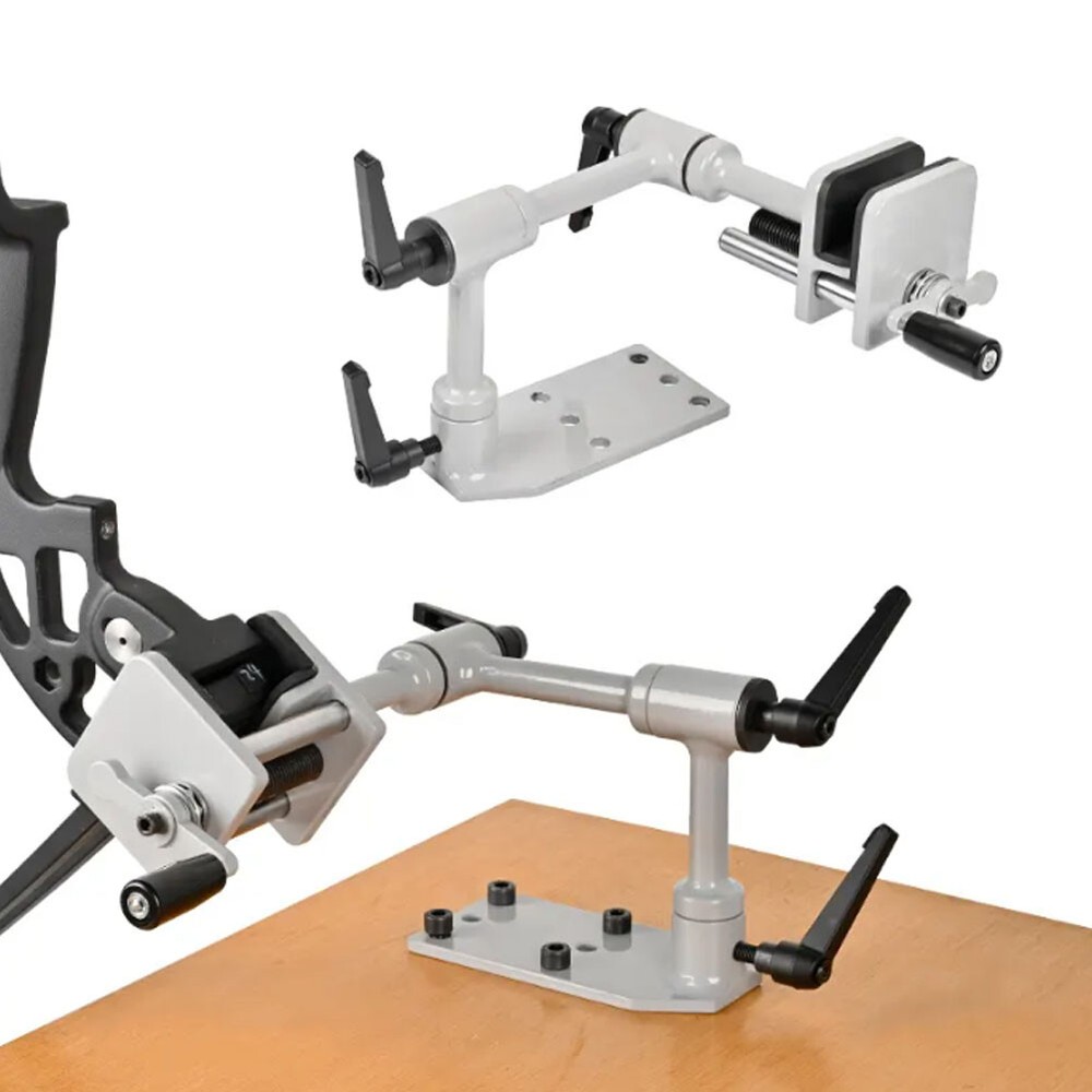 Universal Compound Bow Vise 360° Adjustable Professional Heavy Duty Archery Tool