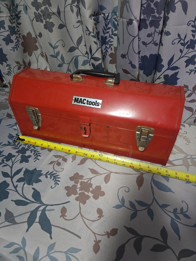 Vintage MAC Tools Portable Tool Box Red