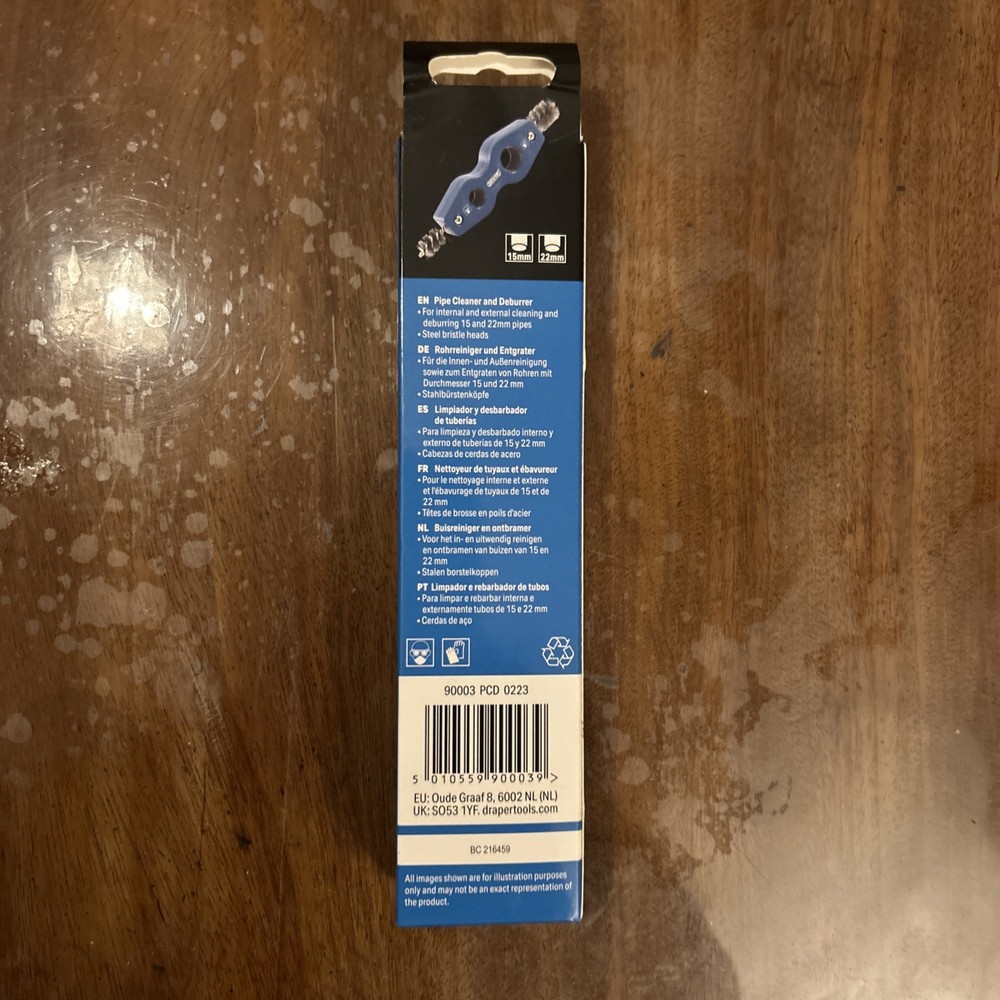 Draper 90003 Pipe Cleaner and Deburrer