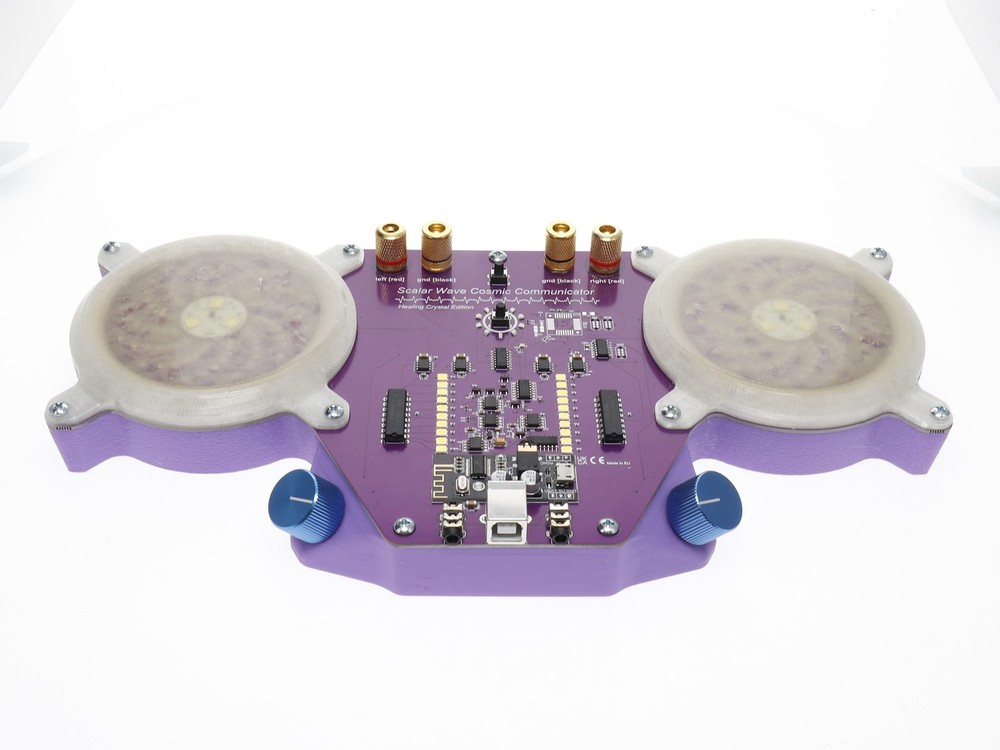 Scalar Wave Cosmic Communicator healing crystal edition