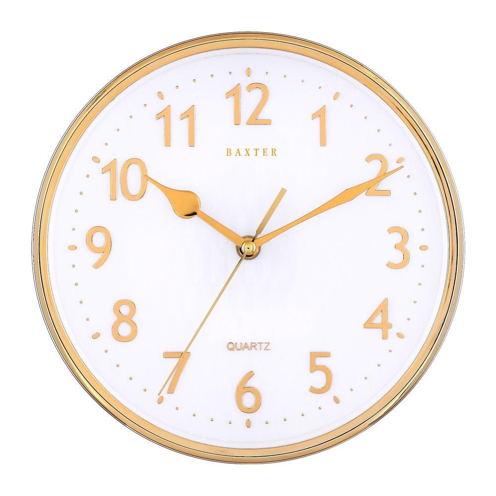 Baxter Emory Wall Clock (Gold)