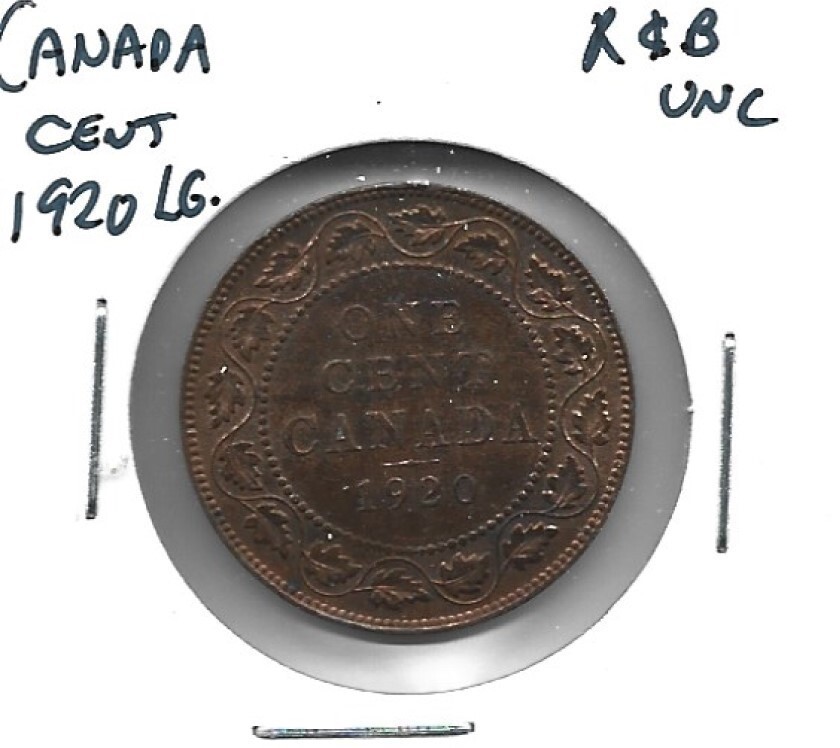 Canada One Cent 1920