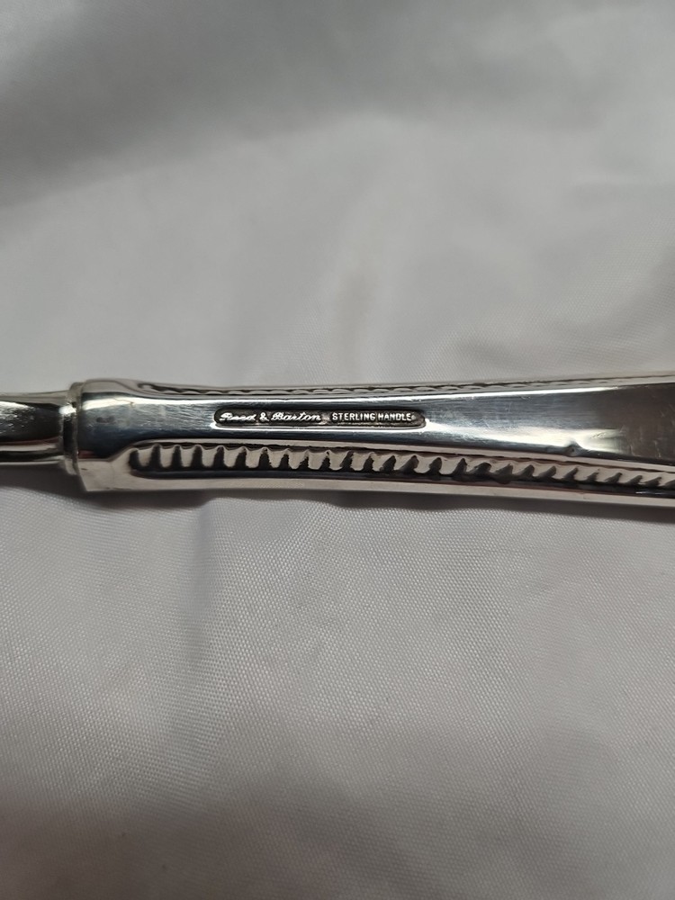 Vintage Gillette Reed & Barton Sterling Handle Razor
