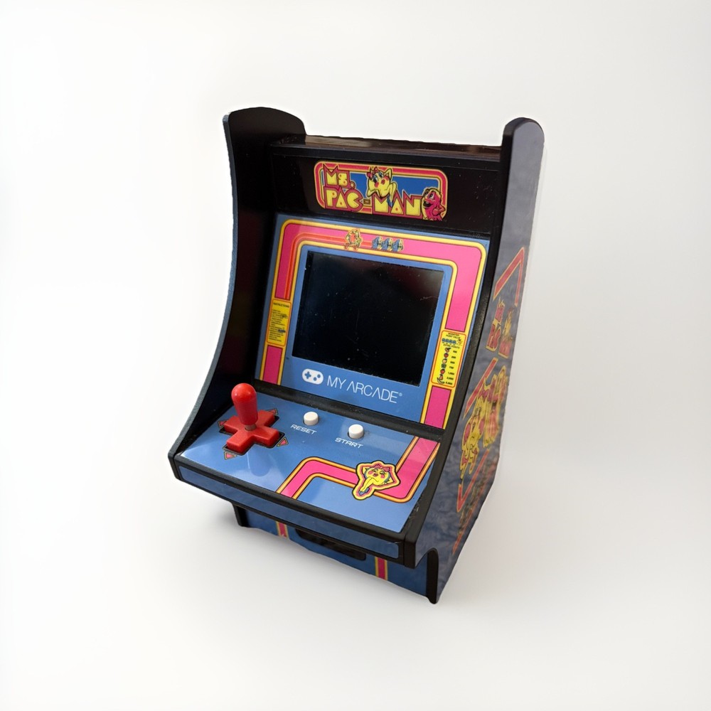 Ms. Pacman Micro Player Retro Mini My Arcade Works Great