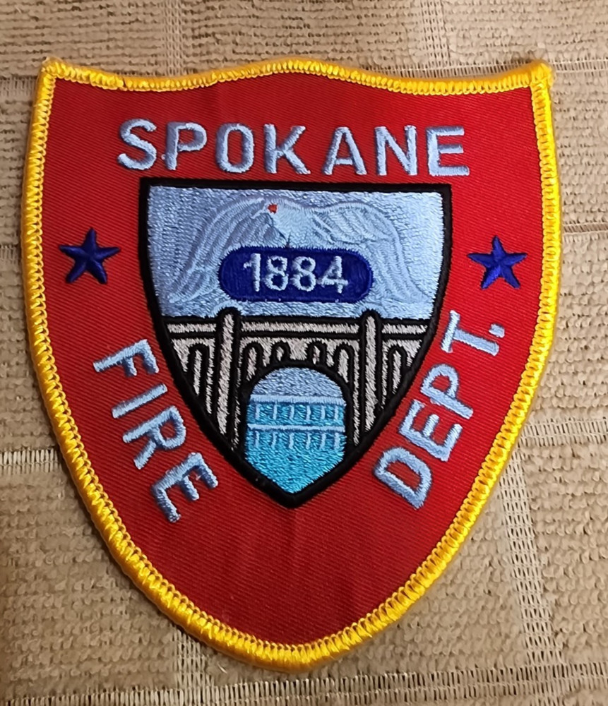 WA  Spokane Washington Fire Department Patch