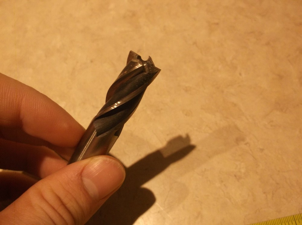 F & D TOOL CO. 1/2" DIA ENDMILL 4F DE HSS